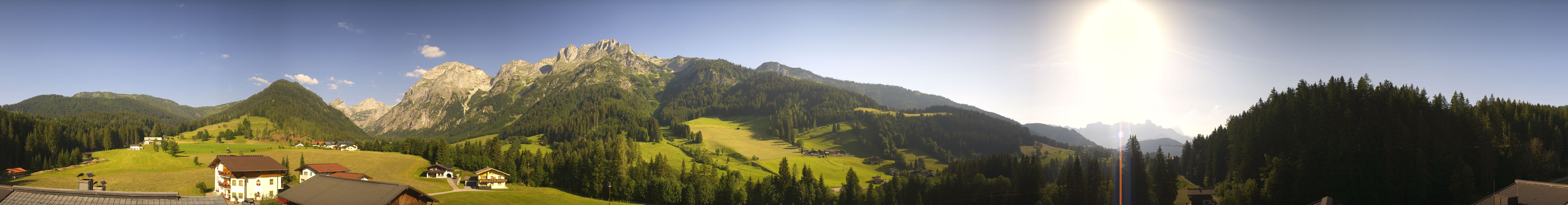 Archiv Foto Webcam Berghotel Lämmerhof im Lammertal