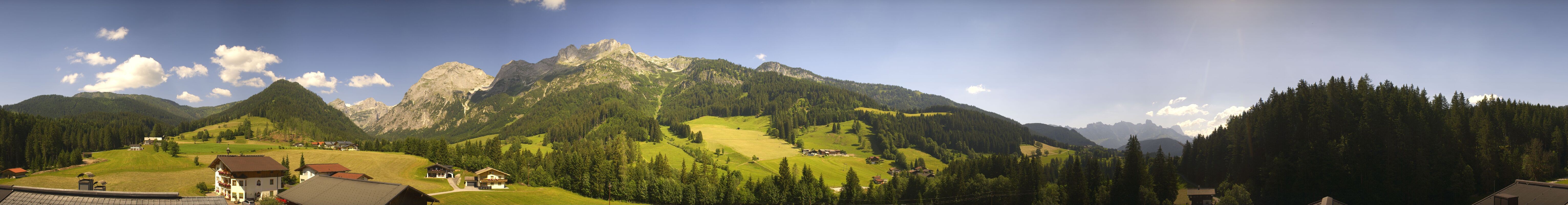 Archiv Foto Webcam Berghotel Lämmerhof im Lammertal