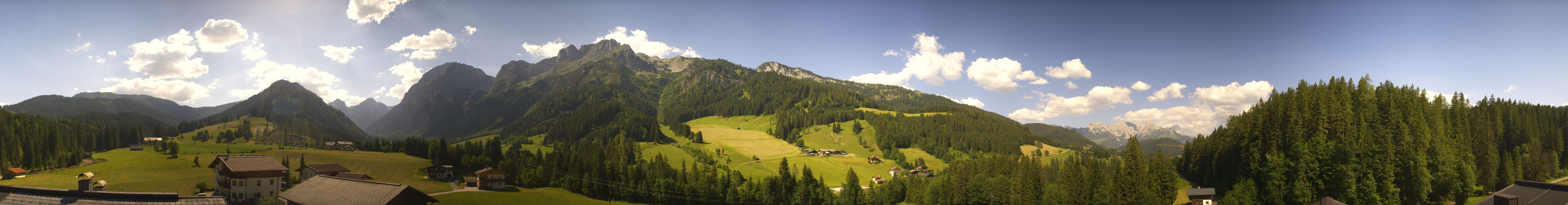 Archiv Foto Webcam Berghotel Lämmerhof im Lammertal