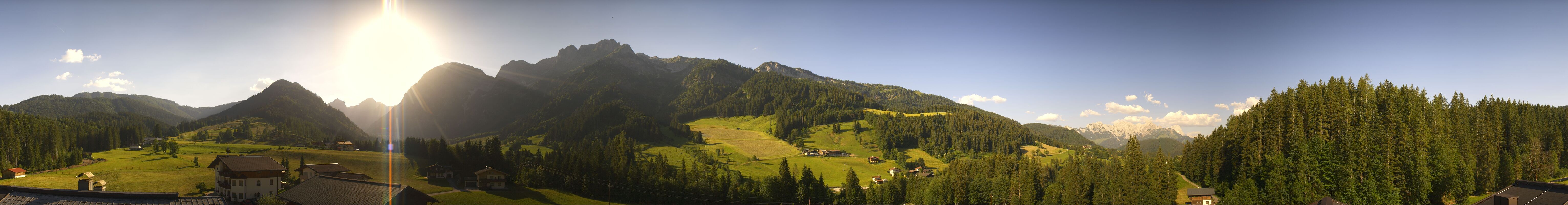 Archiv Foto Webcam Berghotel Lämmerhof im Lammertal