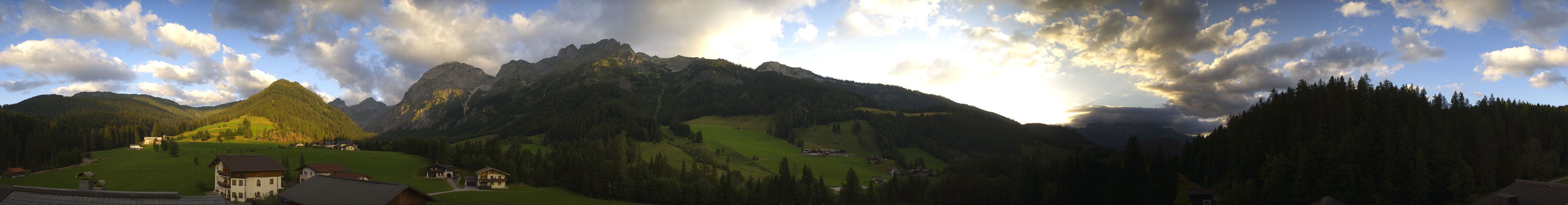 Archiv Foto Webcam Berghotel Lämmerhof im Lammertal