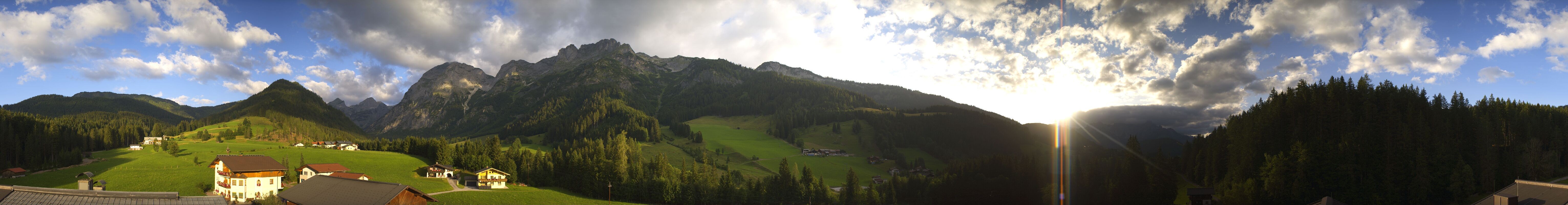 Archiv Foto Webcam Berghotel Lämmerhof im Lammertal
