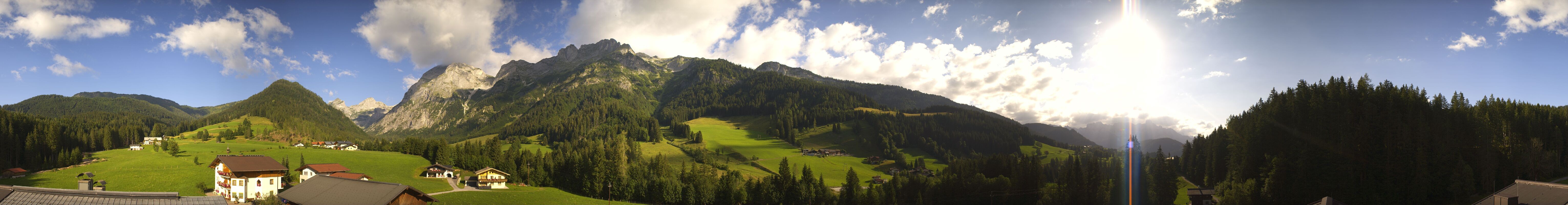 Archiv Foto Webcam Berghotel Lämmerhof im Lammertal