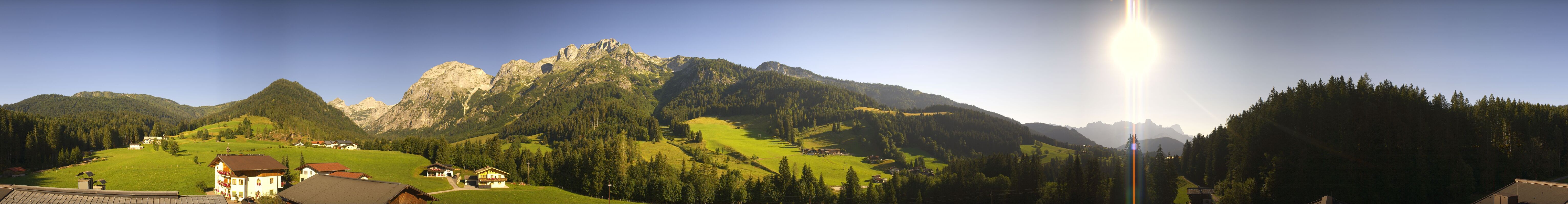 Archiv Foto Webcam Berghotel Lämmerhof im Lammertal