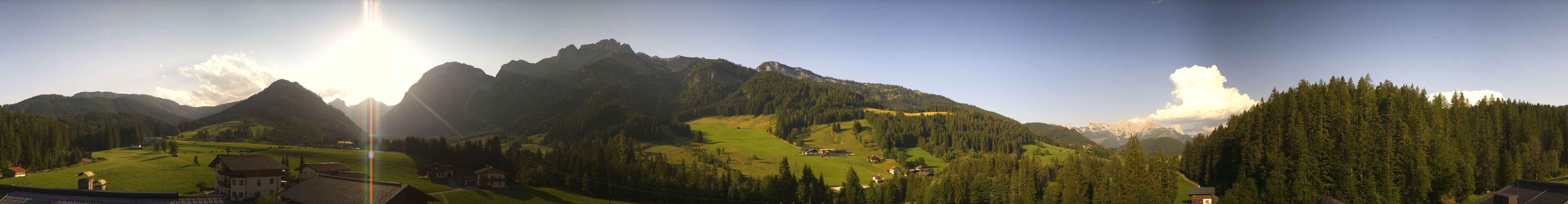 Archiv Foto Webcam Berghotel Lämmerhof im Lammertal