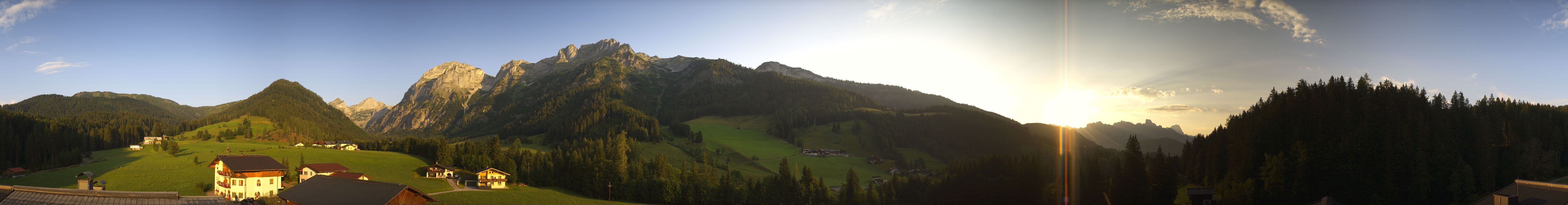 Archiv Foto Webcam Berghotel Lämmerhof im Lammertal