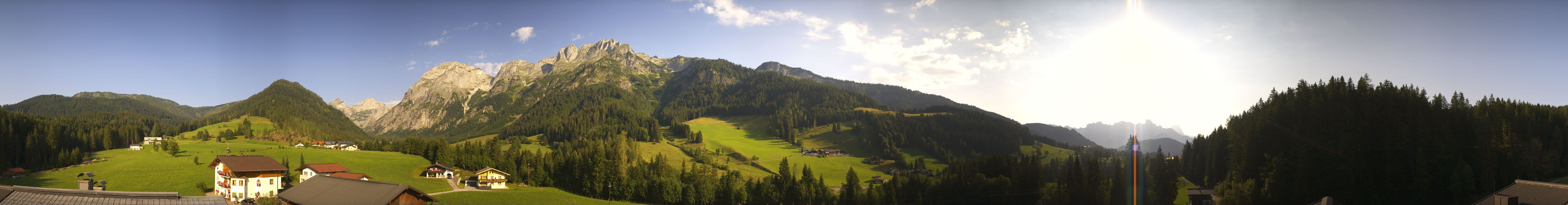 Archiv Foto Webcam Berghotel Lämmerhof im Lammertal