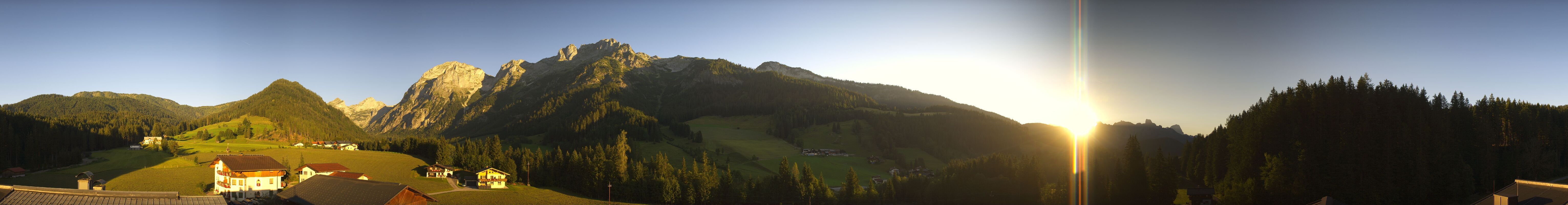 Archiv Foto Webcam Berghotel Lämmerhof im Lammertal