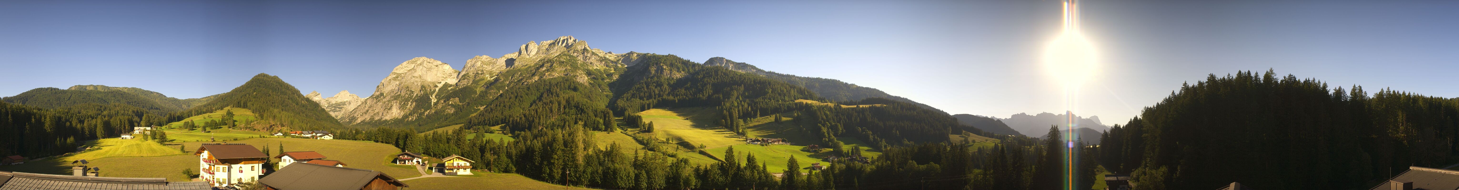 Archiv Foto Webcam Berghotel Lämmerhof im Lammertal