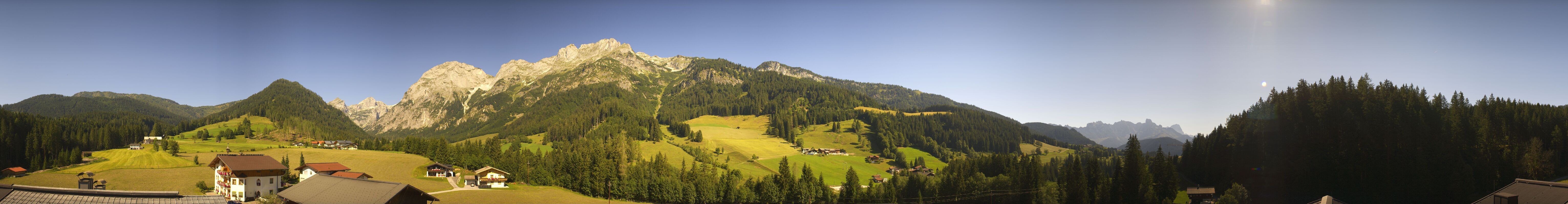 Archiv Foto Webcam Berghotel Lämmerhof im Lammertal