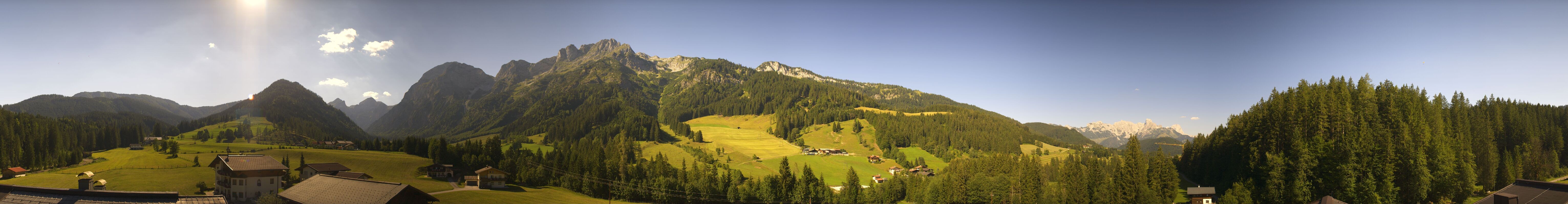 Archiv Foto Webcam Berghotel Lämmerhof im Lammertal