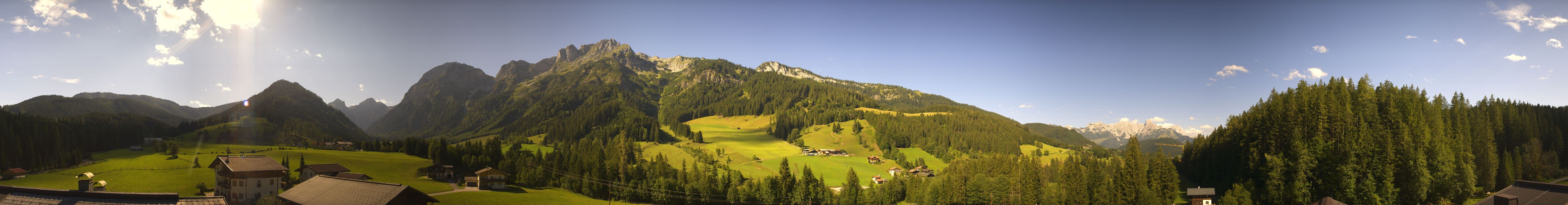 Archiv Foto Webcam Berghotel Lämmerhof im Lammertal