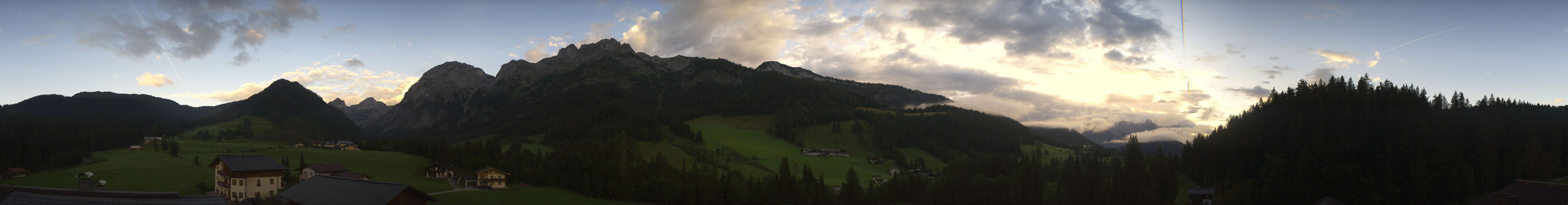 Archiv Foto Webcam Berghotel Lämmerhof im Lammertal