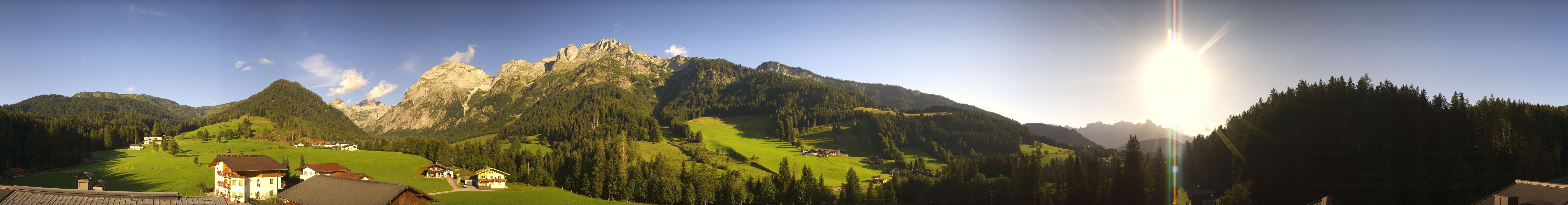 Archiv Foto Webcam Berghotel Lämmerhof im Lammertal