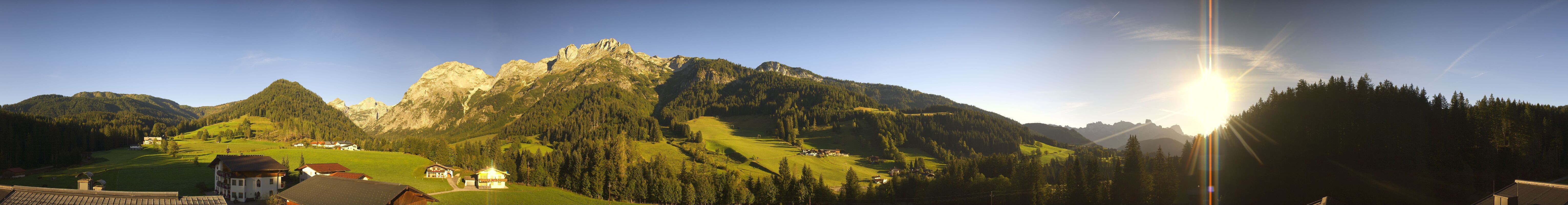Archiv Foto Webcam Berghotel Lämmerhof im Lammertal