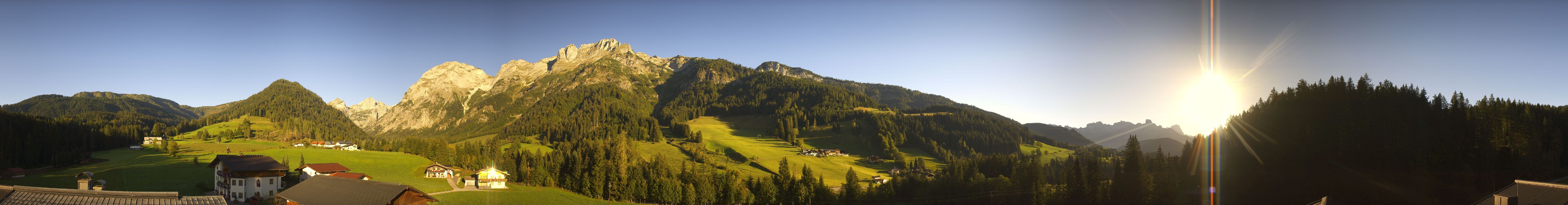 Archiv Foto Webcam Berghotel Lämmerhof im Lammertal