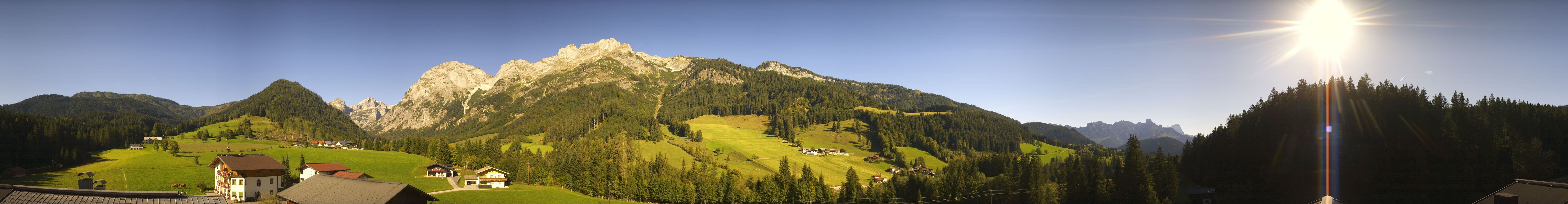 Archiv Foto Webcam Berghotel Lämmerhof im Lammertal