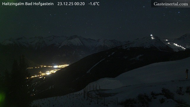 Archiv Foto Webcam Bad Hofgastein: Ausblick Haitzingalm