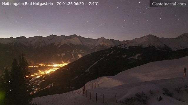 Archived image Webcam Haitzingalm View - Bad Hofgastein