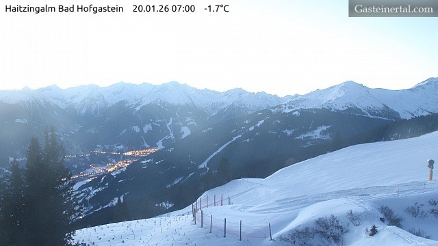 Archived image Webcam Haitzingalm View - Bad Hofgastein