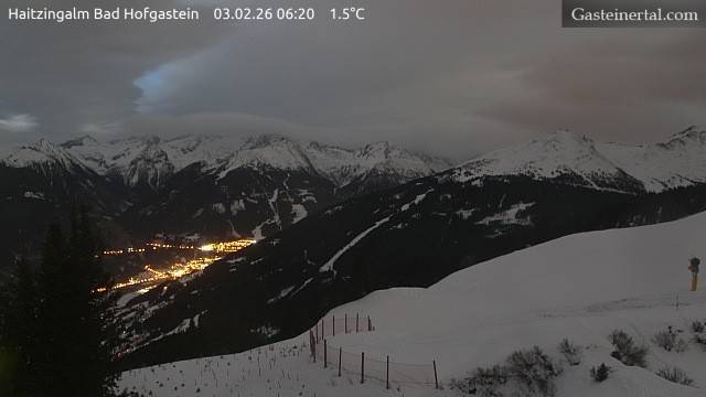 Archived image Webcam Haitzingalm View - Bad Hofgastein