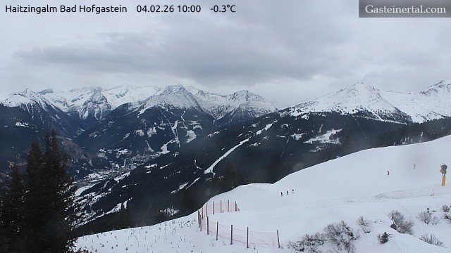 Archiv Foto Webcam Bad Hofgastein: Ausblick Haitzingalm