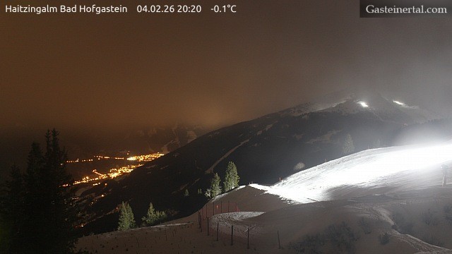 Archiv Foto Webcam Bad Hofgastein: Ausblick Haitzingalm