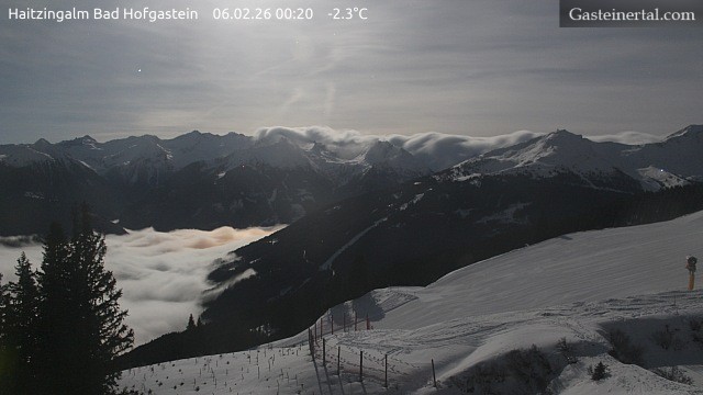 Archiv Foto Webcam Bad Hofgastein: Ausblick Haitzingalm