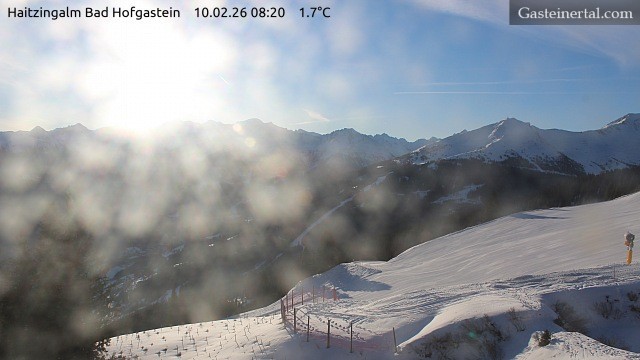 Archiv Foto Webcam Bad Hofgastein: Ausblick Haitzingalm