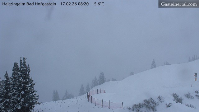 Archiv Foto Webcam Bad Hofgastein: Ausblick Haitzingalm