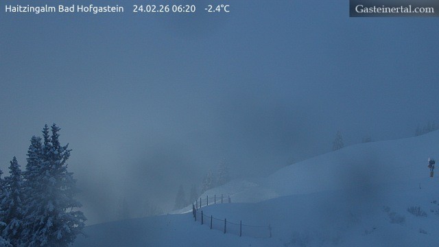 Archived image Webcam Haitzingalm View - Bad Hofgastein