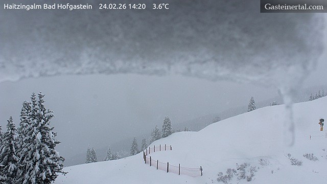 Archived image Webcam Haitzingalm View - Bad Hofgastein