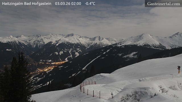 Archiv Foto Webcam Bad Hofgastein: Ausblick Haitzingalm