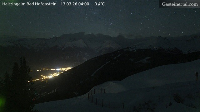 Archived image Webcam Haitzingalm View - Bad Hofgastein