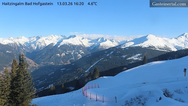 Archived image Webcam Haitzingalm View - Bad Hofgastein