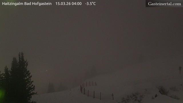 Archiv Foto Webcam Bad Hofgastein: Ausblick Haitzingalm