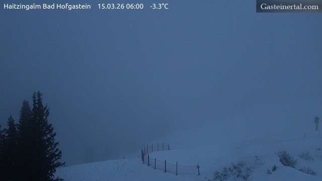 Archiv Foto Webcam Bad Hofgastein: Ausblick Haitzingalm