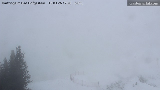 Archiv Foto Webcam Bad Hofgastein: Ausblick Haitzingalm