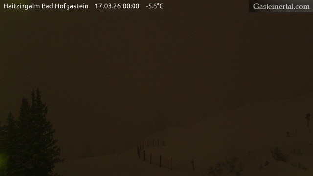 Archiv Foto Webcam Bad Hofgastein: Ausblick Haitzingalm