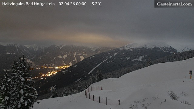 Archived image Webcam Haitzingalm View - Bad Hofgastein