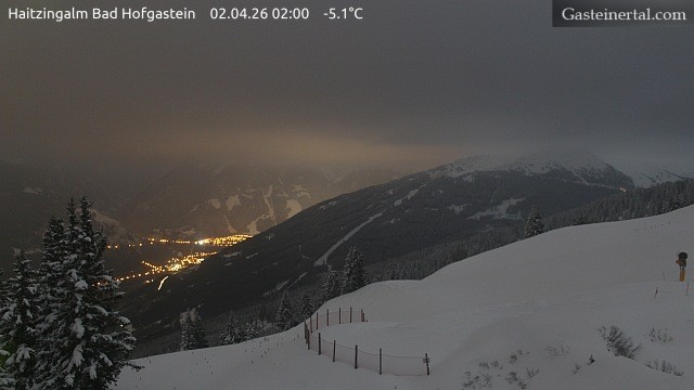 Archived image Webcam Haitzingalm View - Bad Hofgastein