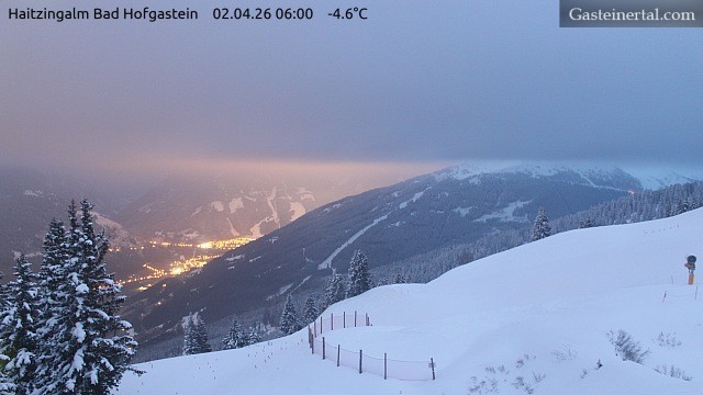 Archived image Webcam Haitzingalm View - Bad Hofgastein