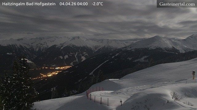 Archiv Foto Webcam Bad Hofgastein: Ausblick Haitzingalm