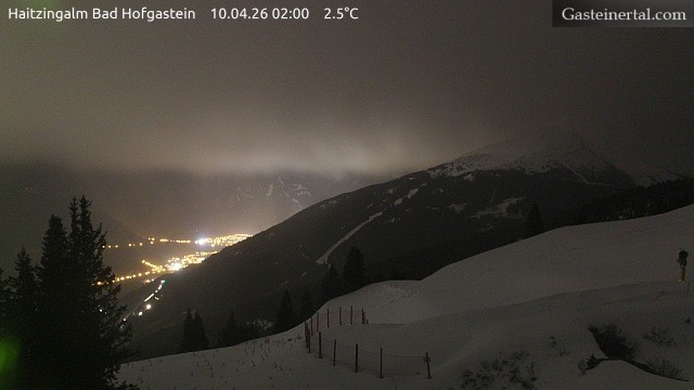 Archived image Webcam Haitzingalm View - Bad Hofgastein