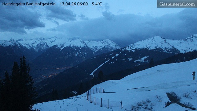 Archived image Webcam Haitzingalm View - Bad Hofgastein