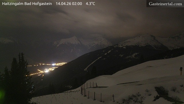 Archived image Webcam Haitzingalm View - Bad Hofgastein
