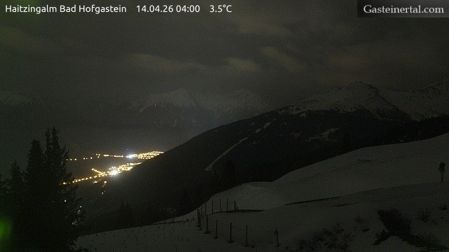 Archived image Webcam Haitzingalm View - Bad Hofgastein