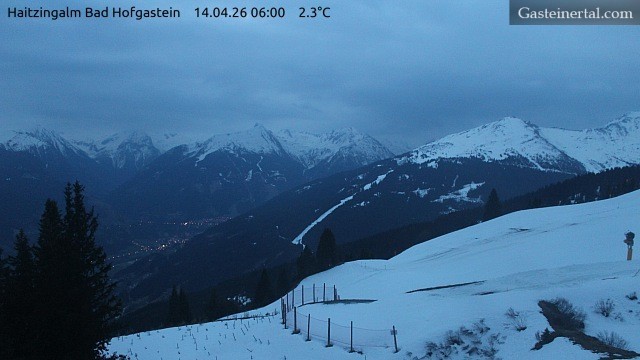 Archived image Webcam Haitzingalm View - Bad Hofgastein