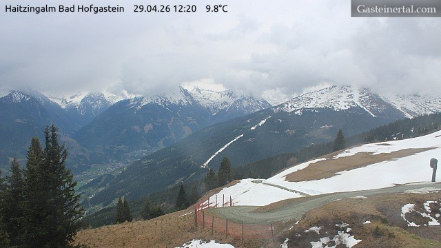 Archived image Webcam Haitzingalm View - Bad Hofgastein