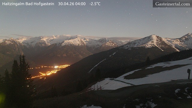Archived image Webcam Haitzingalm View - Bad Hofgastein
